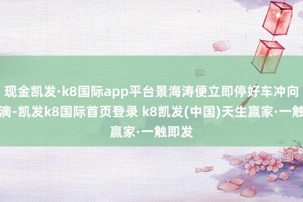 现金凯发·k8国际app平台景海涛便立即停好车冲向落水滴-凯发k8国际首页登录 k8凯发(中国)天生赢家·一触即发