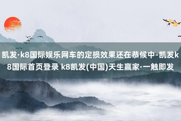 凯发·k8国际娱乐网车的定损效果还在恭候中-凯发k8国际首页登录 k8凯发(中国)天生赢家·一触即发