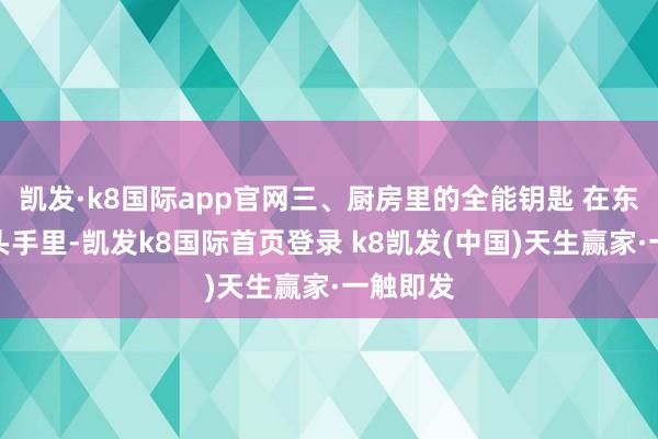 凯发·k8国际app官网三、厨房里的全能钥匙 在东南亚火头手里-凯发k8国际首页登录 k8凯发(中国)天生赢家·一触即发